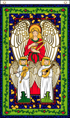 Buy HEAVENLY ANGELS3' X 5' FLAGBulk Price