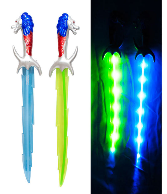 Bulk Buy Flashing Light Up Toy Dragon Sword with Sounds