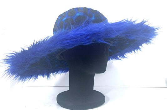Buy FLAMING WIDE BRIM FUZZY HAT(Sold by the dozen BY COLOR CLOSEOUT NOW ONLY $2.50 EABulk Price