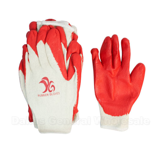 10 Pair Rubber Gloves Wholesale
