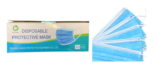 Bulk Buy Adults Blue Disposable Non Medical Masks Wholesale