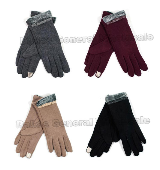 Ladies Fashion Thermal Gloves Wholesale