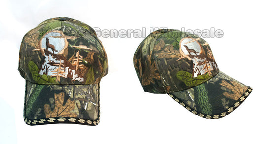 "Lone Wolf" Camouflage Casual Caps Wholesale