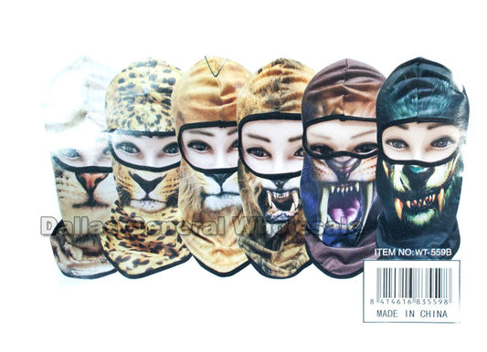 Bulk Buy Printed Outdoors Ninja Masks Balaclava Wholesale