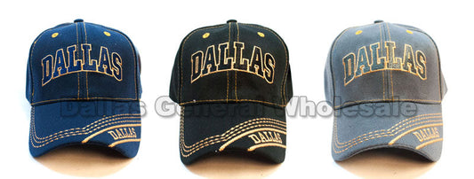 Bulk Buy "Dallas" Casual Baseball Caps Wholesale