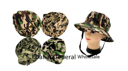 Adults Camouflage Fishing Hats Wholesale MOQ 12