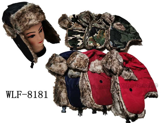 Fur Insulated Bomber Aviator Hats Wholesale