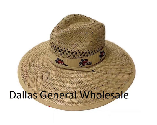 Bulk Buy Adults Houston Straw Hats Wholesale