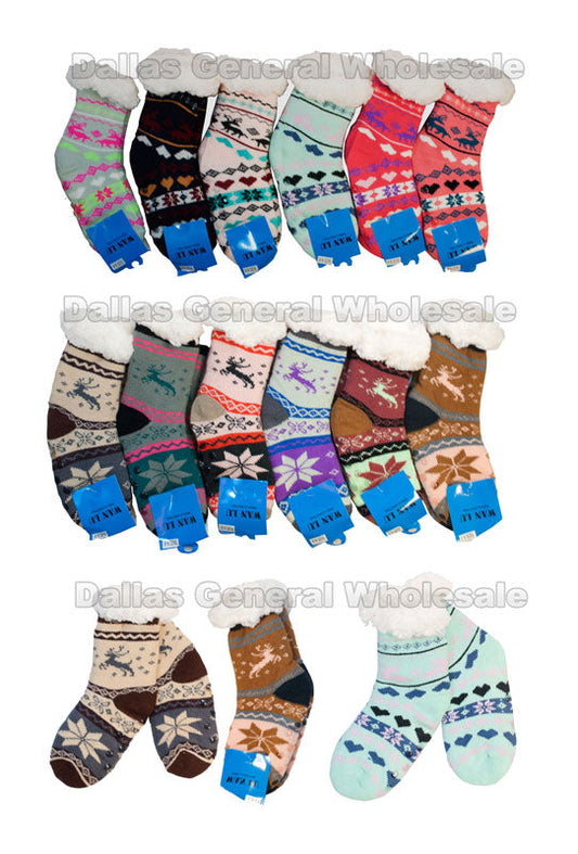 Bulk Buy Cute Kids House Socks Wholesale