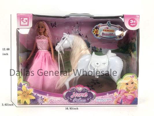 Bulk Buy Princess Bride with Horse Play Set Wholesale