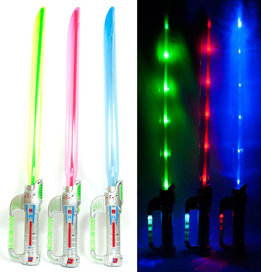 Flashing Light Up Toy Sword with Sounds Wholesale