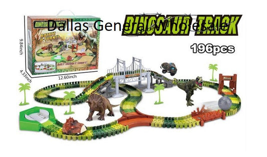 Bulk Buy 196PC Dinosaur Tracks Wholesale