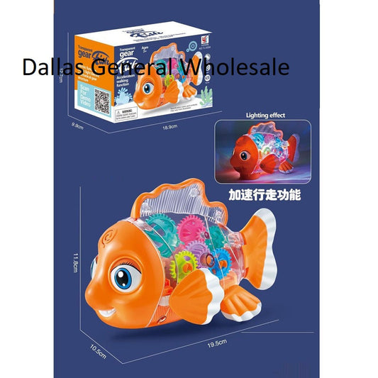 Electronic Dancing Singing Toy Robot Fishes Wholesale MOQ 6