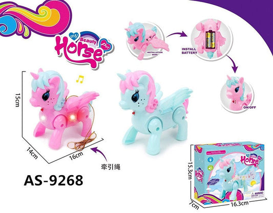 Electronic Toy Singing Walking Unicorns Wholesale MOQ 12