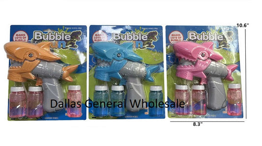 Bulk Buy Shark Bubble Blaster Guns Wholesale