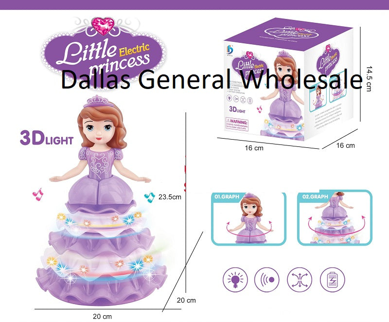 Bulk Buy Electronic Toy Spinning Princess Doll Wholesale