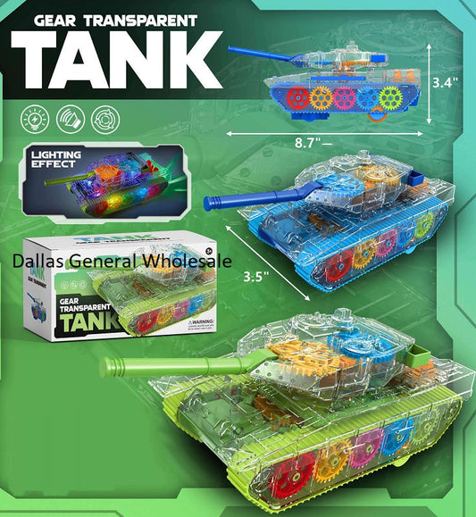 Bulk Buy Toy Transparent Mechanical Tanks Wholesale