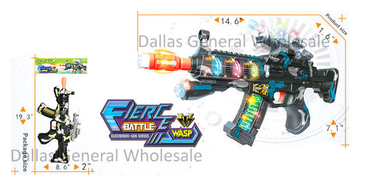 Bulk Buy B/O Toy 14" Machine Guns Wholesale