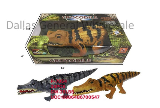 Bulk Buy B/O Electronic Toy Crocodiles Wholesale