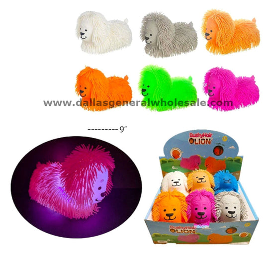 Bulk Buy Toy Light Up Squishy Puppy Puffer Balls Wholesale