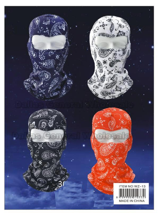 Bulk Buy Paisley Outdoors Masks Balaclava Wholesale