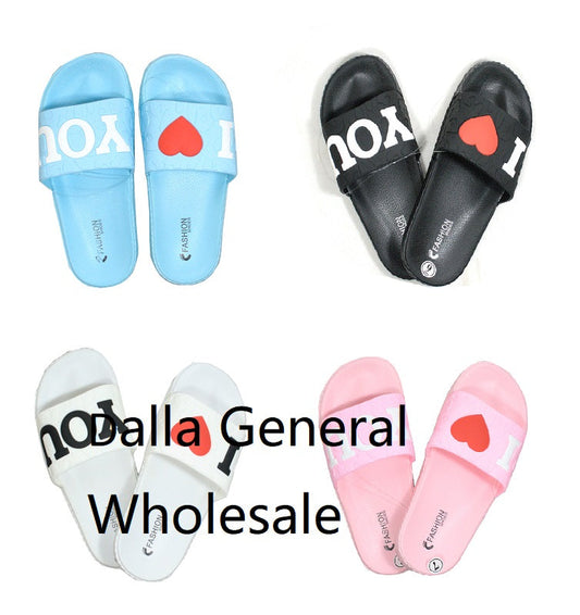 Bulk Buy Girls Cute Slip On PVC Sandals Wholesale