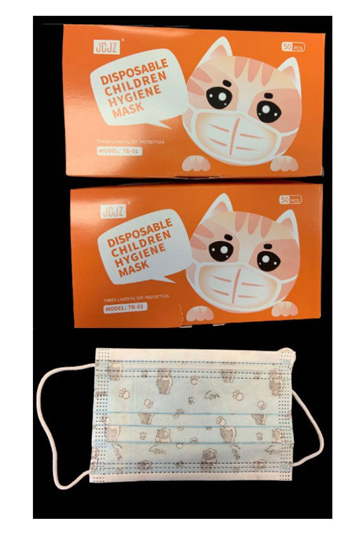 Bulk Buy Kids Printed Disposable Non Medical Masks Wholesale