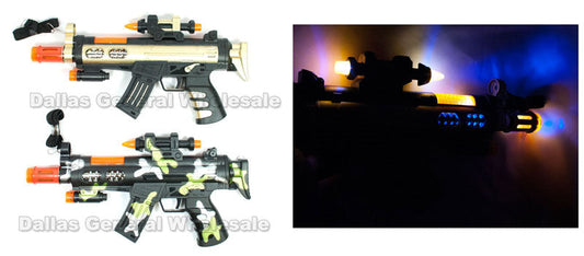 B/O Toy Machine Shot Guns Wholesale MOQ 12