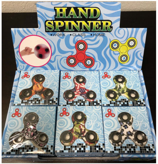 Toy Printed Fidget Finger Spinners Wholesale