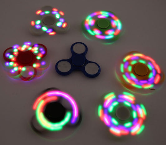 LED Light Up Flashing Fidget Hand Spinners Wholesale