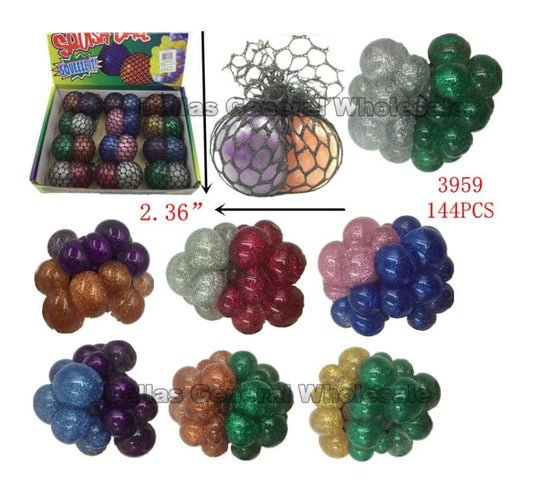 Bulk Buy Squishy Mesh Balls Wholesale