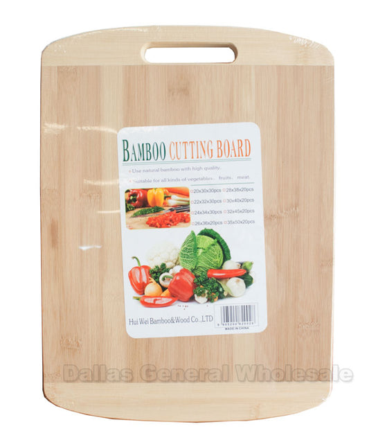 16" Long Bamboo Cutting Boards Wholesale