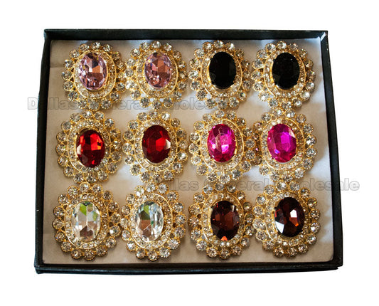 Fashion Diamond Rings Wholesale MOQ 12
