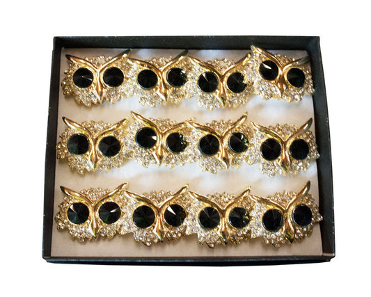 Studded Owls Fashion Rings Wholesale