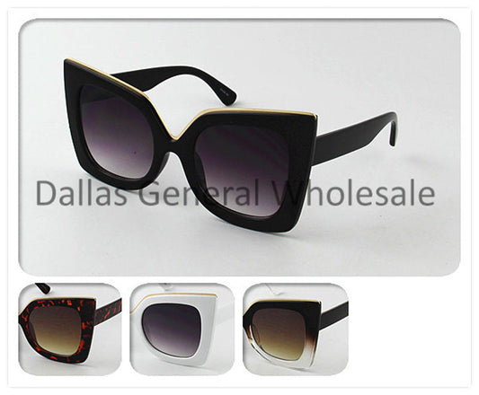 Bulk Buy Ladies Elegant Cat Eye Sunglasses Wholesale
