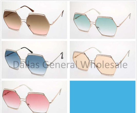 Bulk Buy Tainted Trendy Sunglasses Wholesale