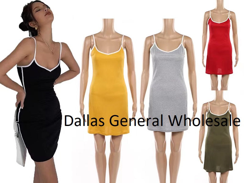 Bulk Buy Girls Trendy Casual Short Dresses Wholesale