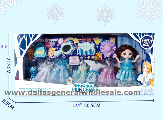 Bulk Buy Toy Snow Princess Dolls Play Set Wholesale