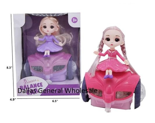 Bulk Buy B/O Toy LED Balance Car Princess Dolls Wholesale