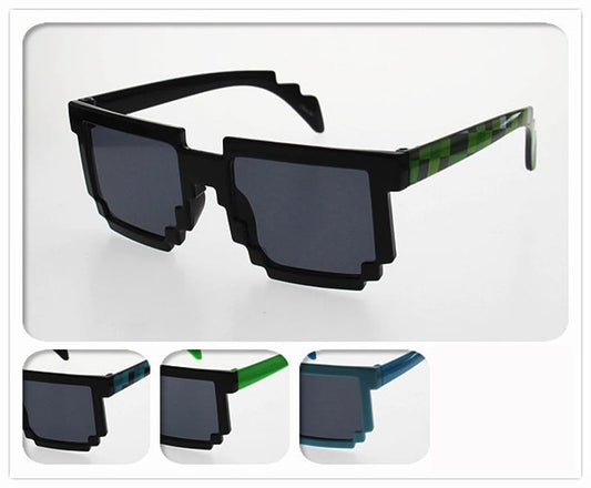 Bulk Buy Kids Pixlated Designed Sunglasses Wholesale