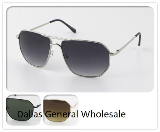 Bulk Buy Men Metal Frame Aviator Sunglasses Wholesale