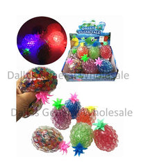 Bulk Buy Light Up Pineapple Squishy Ball Toys Wholesale