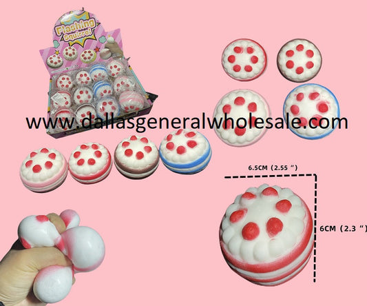Bulk Buy Cute Cake Squishy Fidget Balls Wholesale