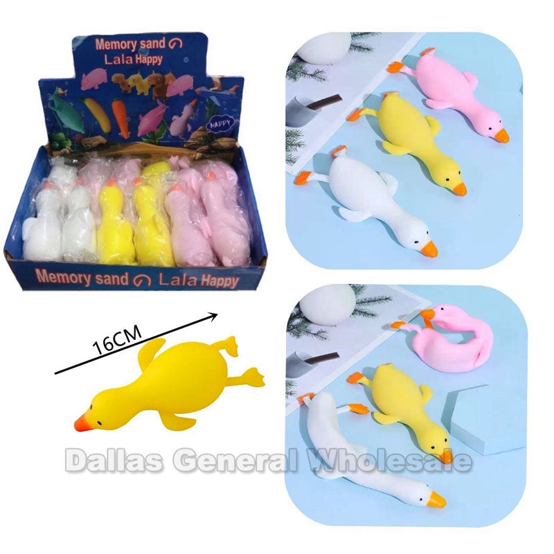 Bulk Buy Magic Flexible Ducks Fidget Balls Wholesale