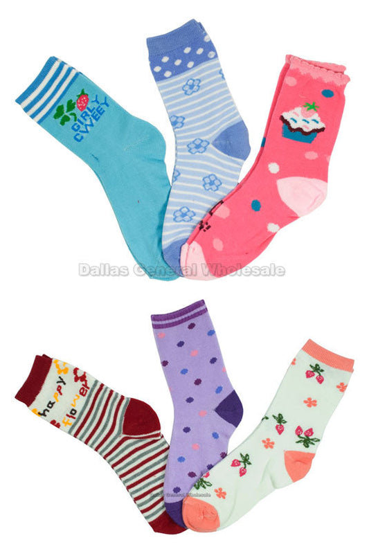 Little Girls Tube Socks Wholesale
