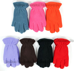 Bulk Buy Kids Fleece Gloves Wholesale