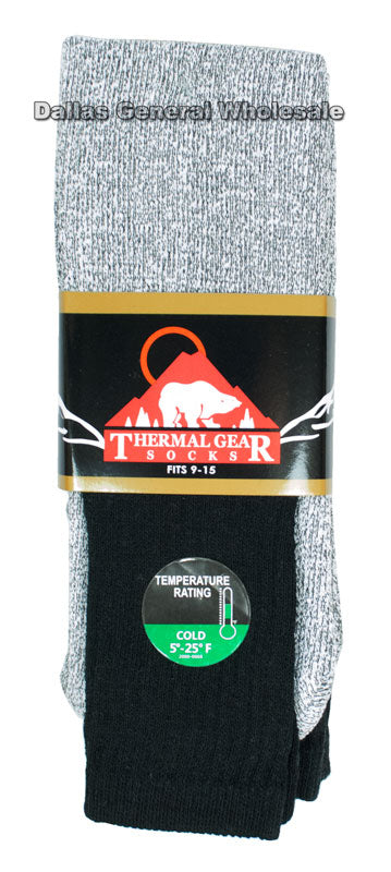 Men Thermal Crew Tube Socks Wholesale