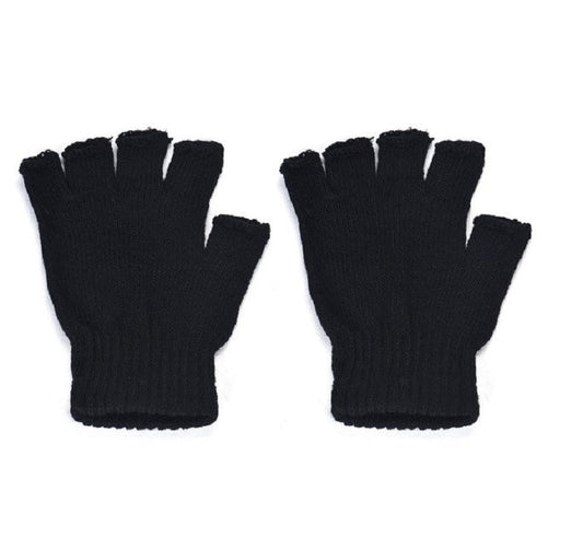 Winter Knitted Half Gloves Wholesale