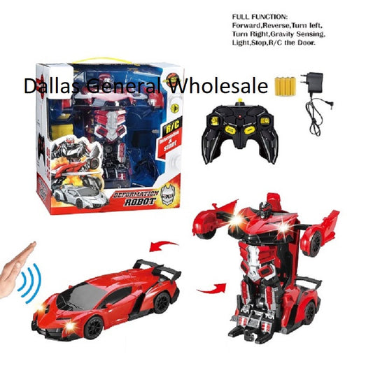 Bulk Buy Toy 1:14 RC Transforming Robot Cars Wholesale