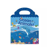 Children Scene Stickers Hands-On Puzzle